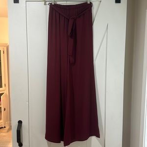 Cute but comfy burgundy pants